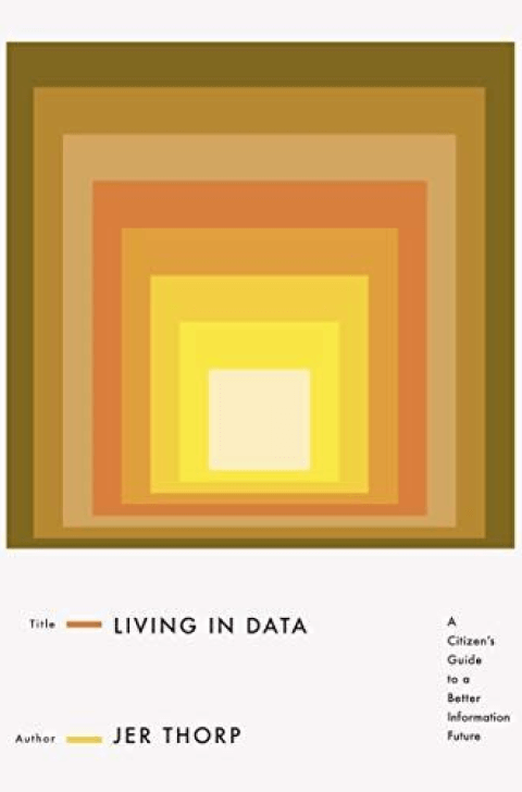 cover image of Living in Data